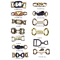 Customized Various Styles Metal Shoes Buckles Decorative Chain For Slippers With Brand Logo