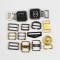 Custom Metal Zinc Alloy Buckles For Clothes Bags Customizable Buckle Lock For Garment Accessories