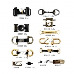 High Quality Various Styles Fashion Metal Shoe Buckle Strong Chain Ready For Diy For Slipper Use