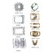High Quality Various Styles Fashion Metal Shoe Buckle Strong Chain Ready For Diy For Slipper Use