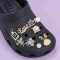 New Arrival Metal Shoe Charms Jewel Stone Shoe Parts&accessories Custom Logo Designer Bling Shoe Charms Decoration