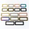 Meetee 16-50mm Alloy Oblong Rectangle Buckle Garment Hardware Accessories Square Ring Buckles For Bag
