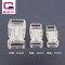 Factory Price Transparent Pc Buckle Pet Accessories Plastic Curve Quick Side Release Buckles For Dog Collar