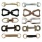 Factory High Quality Shoes Flower Accessories Ladies Shoes Buckle Metal Accessories Footwear Mouth Sandals