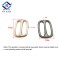 Durable Lightweight Hollow Decorative Buckle Fashion Metal Accessories Garment Bags Shoes Jewelry Furniture Oval-shaped
