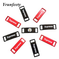 Yrunfeety Shoelace Accessories Flat Shoelace Buckles Metal Shoelace Buckle Metal Laces For Sup Af1 Sneaker Metal Lace Buckles