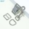 Custom Strap Belt Loop Dog Collar Leads Clasp Hardware 1inch Aluminum Metal D Ring Buckle Gold 3/4&quot; Side Release Buckle Hook