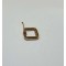Custom 18mm Zinc Alloy Square Pin Buckles Classic Style Belt Buckle Shoe Buckle Hardware Accessories For Bags Shoes