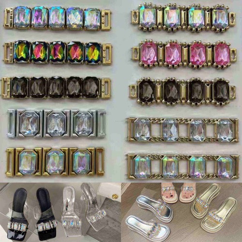 New Buckles For Shoes Women Resin Shoes Buckle Ornament Plastic Buckle Decorative On Shoe Or Clothes
