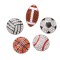 Wholesale Metal Shoe Charms Buckles And Lace Accessories Football Basketball Volleyball Tennis Rugby Clog Shoe Decorations