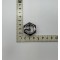 Adjustable 18mm Hexagonal Pin Buckle For Leather Strap Professional Zinc Alloy Shoe Buckle Pin Buckle Clasp Clip Connector
