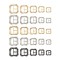 Bsci High Quality Bags Accessory Metal Gold/silver/black Belt Buckle Shoe Accessories Shoes Buckle For Wholesale