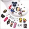 Wholesale Kaws Anime Cartoon Beast Kwas Clog Charms Soft Rubber Shoe Buckle For Boys Clog Charm Shoe Accessories
