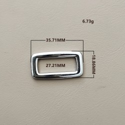 Original Factory Directly Sells Metal Square Rectangular Shoe Buckles,Brooches,Belts,Bags,Zinc Alloy Accessories