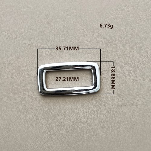 Original Factory Directly Sells Metal Square Rectangular Shoe Buckles,Brooches,Belts,Bags,Zinc Alloy Accessories