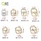 Custom Shoe Pin Buckle Bag Parts Accessories Single Prong Strap Buckles Center Bar Belt Buckle