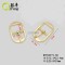 Custom Shoe Pin Buckle Bag Parts Accessories Single Prong Strap Buckles Center Bar Belt Buckle