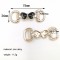 Crystal Zinc Alloy Metal Ornaments Women Shoes Fancy Buckle Accessories