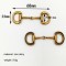 Crystal Zinc Alloy Metal Ornaments Women Shoes Fancy Buckle Accessories