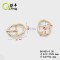 Wholesale Elliptic Tri-glide Buckle Metal Oval Tri-glide Slide Buckle With Pin Metal Bag Strap Shoe Accessories