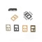 Customized Accessories Shiny Golden Metal Pin Belt Buckle,Square Pin Belt Buckles