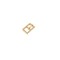 Customized Accessories Shiny Golden Metal Pin Belt Buckle,Square Pin Belt Buckles