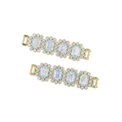 Plastic Accessories Women's Shoe Decorative Buckles Support Customized Shoe Buckles