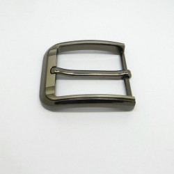Simple Square Belt Head Accessories Brushed Stainless Steel Pin Belt Buckles For Gentlemen