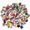 Factory Outlet Random 100pcs Mixed Shoe Decorations Pvc Soft Rubber Diy Accessories Cute Kawaii Cartoon Shoe Buckles