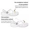 Factory Outlet Random 100pcs Mixed Shoe Decorations Pvc Soft Rubber Diy Accessories Cute Kawaii Cartoon Shoe Buckles
