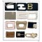 Ladies Flat Shoes With Elegant Metal Buckle Shoe Decorations Clip-on Shoe Buckles