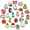 New Cute Jelly Cat Series Pvc Shoe Buckle Diy Accessories Upper Position Decoration Clog Charm In Stock