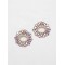 Luxury Fashion Irregular Heel Shoe Accessory With Heart Crystal Shoe Clip Acrylic Rhinestone Iron Glass Buckle Decorations