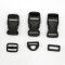 Wholesale Dual Adjustable 25mm 38mm Quick Release Side Buckles Backpacks Pom Material Safety Strap Plastic Buckles