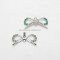 2025 New Style Pearl Metal Shoe Buckle Rhinestone Decorative Removable Brooch Clip Accessory Women&#39;s High Heels Sandal
