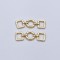 Custom Fashion Shoes Chains Buckle New Decorative Bag Extension Buckle Chain Zinc Alloy Garment Decorative Chain Buckle