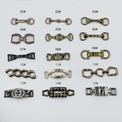 2025 Elegant Chic Metal Shoe Buckles For Women Stylish Rhinestone Decorative Wedding Shoes With Chic Hooks For Shoe Accessories