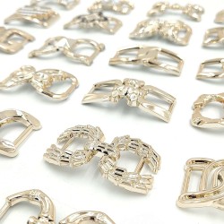 New Women Buckles For Shoes Ornament Plastic Buckle Resin Shoes Buckle Decorative On Clothes Or Shoe