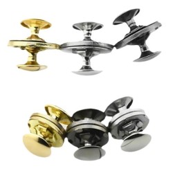 Ultra-thin Double Cap Snap Button Strong Magnet 14mm 18mm Leather Luggage Clothing Buckle Metal Beads Hidden Rivet Suction