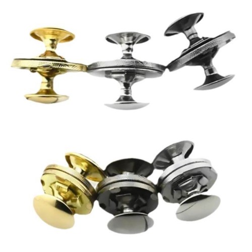 Ultra-thin Double Cap Snap Button Strong Magnet 14mm 18mm Leather Luggage Clothing Buckle Metal Beads Hidden Rivet Suction