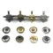 Ultra-thin Double Cap Snap Button Strong Magnet 14mm 18mm Leather Luggage Clothing Buckle Metal Beads Hidden Rivet Suction