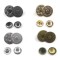 Ultra-thin Double Cap Snap Button Strong Magnet 14mm 18mm Leather Luggage Clothing Buckle Metal Beads Hidden Rivet Suction
