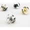 Ultra-thin Double Cap Snap Button Strong Magnet 14mm 18mm Leather Luggage Clothing Buckle Metal Beads Hidden Rivet Suction