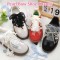 Wegoodzf Fashion Faux Diy Pearl Bow Shoe Charms Pearl Beaded Chain Sneakers &amp; Boots Buckle Decorations Shoes Accessories