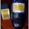 Polished Plain Square Irish Dance Buckles For Jig Shoes Ballroom Dancer Ghillie Soft Pump Buckle