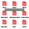Luxury Hot Sell Lady Style Designer Shoes Decoration The Bottle Series Clog Shoes Accessories Fit Hole Sandal Clog Charms