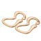 Antique Brass Shoes Buckle For Women