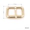 Gold Plated Bag Strap Buckle Metal Adjustable Roller Pin Buckle For Bag Fittings