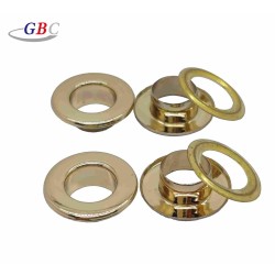 Brass Glod Eyelets Custom Size Metal Eyelet Grommets For Garment Bag Shoes And Hang Tag