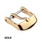 Factory Custom Logo Metal Watch Strap Buckle Stainless Steel 12mm 14mm 16mm 18mm 20mm Pin Buckles Customizable Watch Buckles